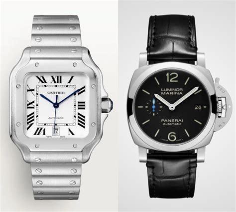 Cartier vs Panerai 